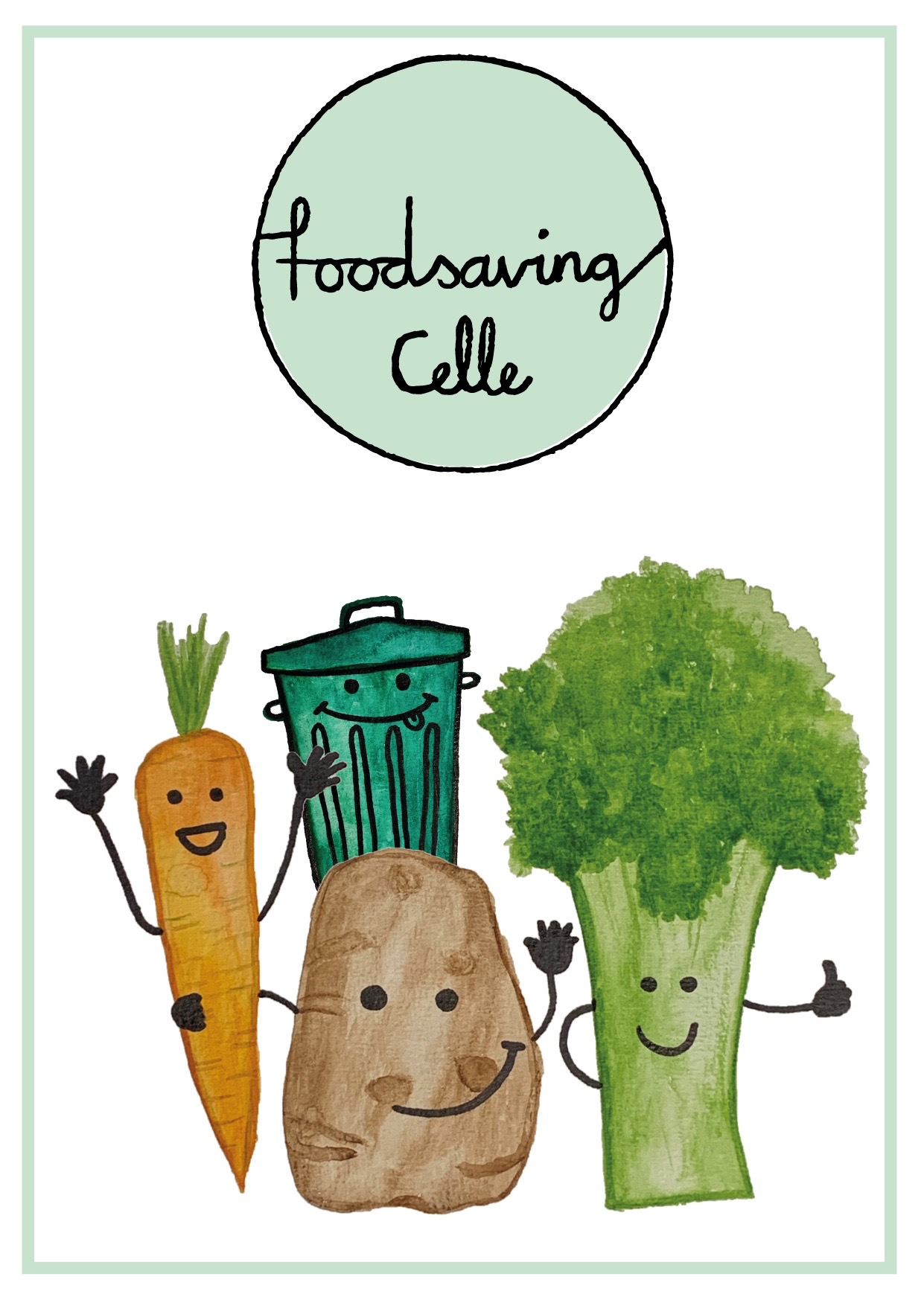 FoodSaving Celle Flyer Front